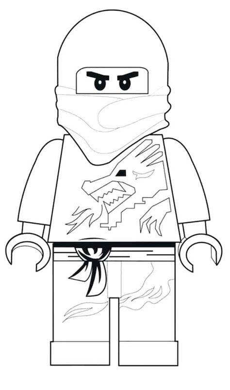 Ninjago Zane Coloring Pages at GetColorings.com | Free printable ...