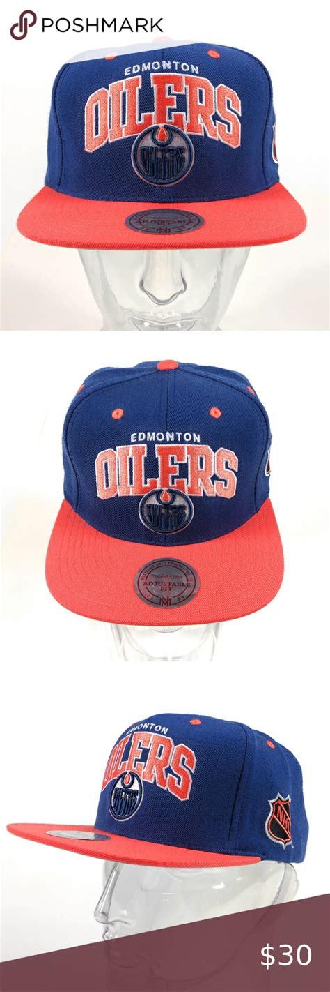 Edmonton Oilers NHL Mitchell & Ness Snapback Hat | Snapback hats ...