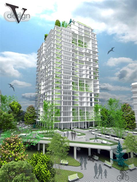 Green tower - Architizer