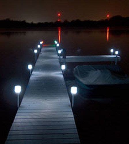 Solar Dock Post Lights | 2 pack | Dock lighting, Outdoor lighting, Post ...