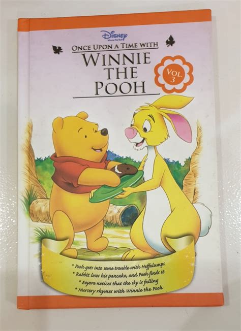 Disney Once Upon A Time With Winnie The Pooh, Hobbies & Toys, Books ...