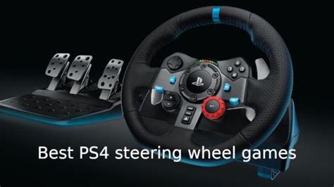 Best PS4 steering wheel games | Ps4 steering wheel, Steering wheel, Ps4 racing games