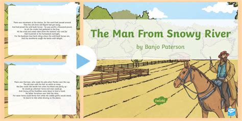 Banjo Paterson 'The Man From Snow River' (Teacher-Made)