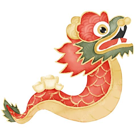 Chinese Dragon And Gold, Dragon, Gold, Chinese Dragon PNG and Vector with Transparent Background ...