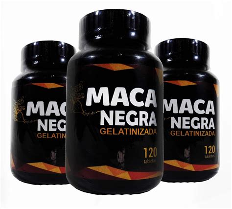 Black Maca Gelatinized Tablets | 100% Natural Tea, Powder, Herbs & more