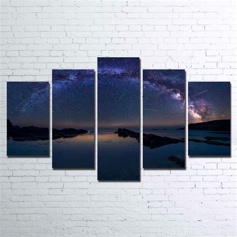 Arched Galaxy Canvas Set