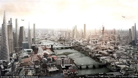 Future London: Architect Envisions a Bonkers Future for London's ...