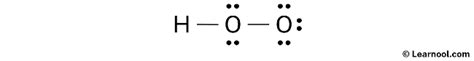 HO2- Lewis structure - Learnool