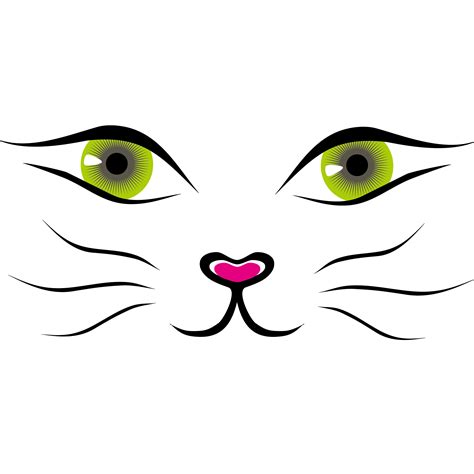 Cat Cartoon Clip art - Cute cat face vector material png download - 2700*2700 - Free Transparent ...