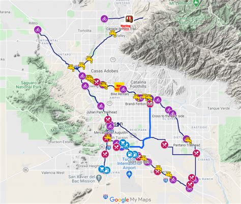 The Loop Tucson Map - Pen Marilin