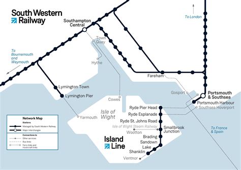 Island Line Map