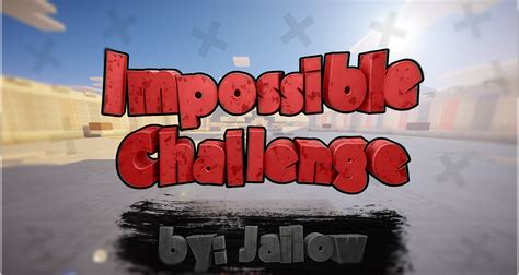 Download «Impossible Challenge» (4 mb) map for Minecraft