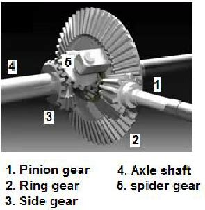 Components of a differential. | Download Scientific Diagram