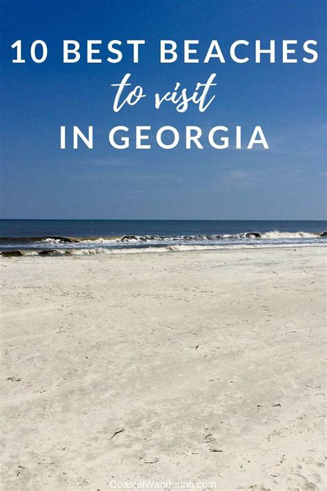 The Best Georgia Beaches & Islands To Escape To - Coastal Wandering