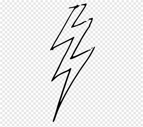 Ilustração de trovão preto, Lightning Desenho de conteúdo grátis, Harry Potter Lightning Bolt ...