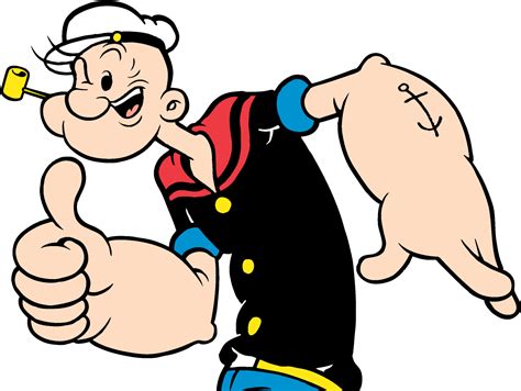 Popeye The Sailor Man PNG Isolated Photo | PNG Mart