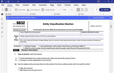 IRS Form 8832- How to Fill it Right