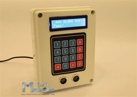 Alarm System Powered By Arduino - Electronics-Lab.com