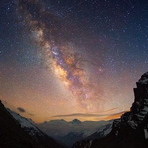 The Milky Way above the Himalayas. | Milky way, Milky way photos, Himalayas