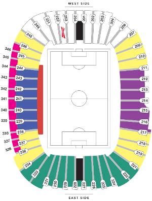 BC Place Whitecaps Seating Map | Vancouver's Best Places