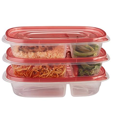 Ziploc Divided Lunch Containers | Towels and other kitchen accessories