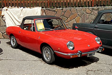 fiat, 850, Sport, Spider, Cars, Cabriolet, Convertible, Classic, Italia Wallpapers HD / Desktop ...