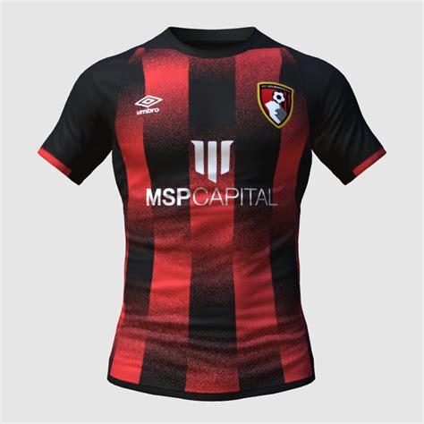 AFC Bournemouth 2020-21 home kit exact replica - FIFA 23 Kit Creator ...