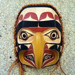 Coast Salish Eagle mask in 2019 | Eagle mask, Native american masks ...