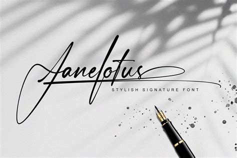 Janelotus - Signature Font (995559) | Handwritten | Font Bundles