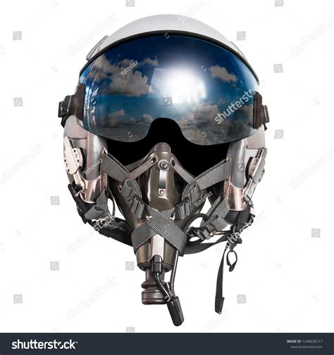 Air Force Pilot Helmet Side View