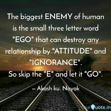 Ego is the enemy quotes - seoppigseo