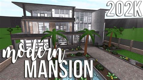 ROBLOX | Bloxburg: Modern Mansion 202K - YouTube