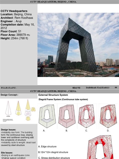 CCTV Headquarters, China | PDF | Truss | Structural Engineering