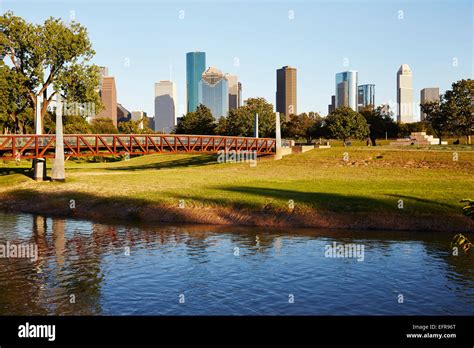 View of Downtown Houston Stock Photo - Alamy