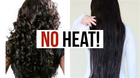 How To Straighten Hair Without Heat In Minutes Sale Websites, 64% OFF ...