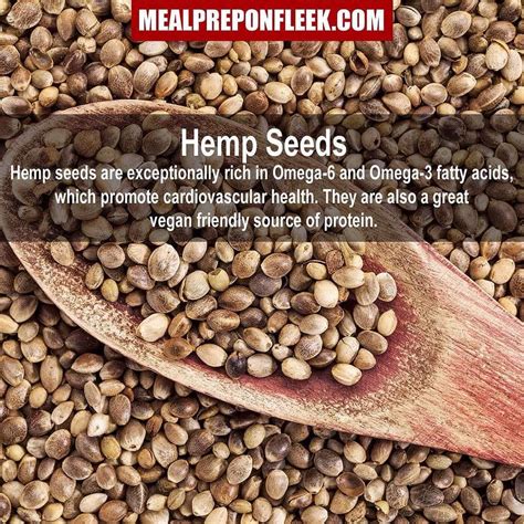 Nutrition Fact: Hemp Seeds - Meal Prep on Fleek™