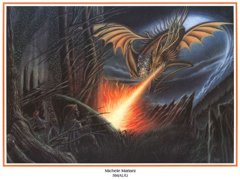 Smaug - Alberto Gordillo | The hobbit, Smaug, Tolkien art