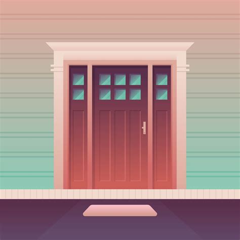 Door Vector 524751 Vector Art at Vecteezy