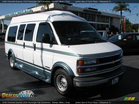 1996 Chevrolet Express 1500 Passenger Van Conversion Olympic White ...