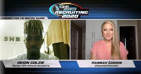 Football Fridays in Georgia | Recruiting Interview: Athens Academy WR ...