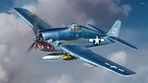 Blue Grumman F6F Hellcat wallpaper - Aircraft wallpapers - #48150