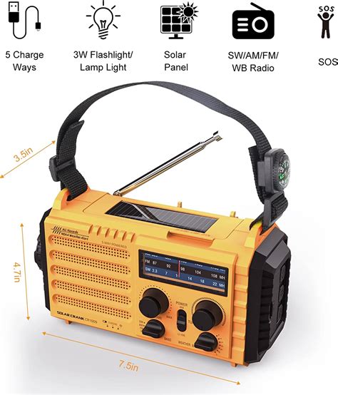 Weather Radio - Weather Alert Portable Radio with Flashlight – Kyrios Soter Scientific LLC