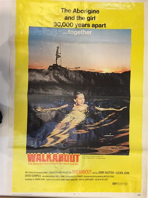 Walkabout Movie Poster by (POSTER): unbound (1971) | Argosy Book Store ...