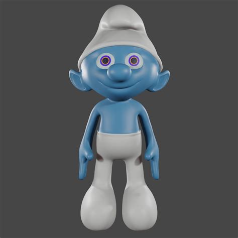 Smurfs Characters 3d