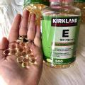 Vitamin E Kirkland 500v Mỹ [HSD 2026] 400 IU đẹp da, chống lão hoá, giữ ...