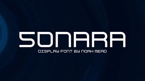 Sonara Font Family › Fontesk