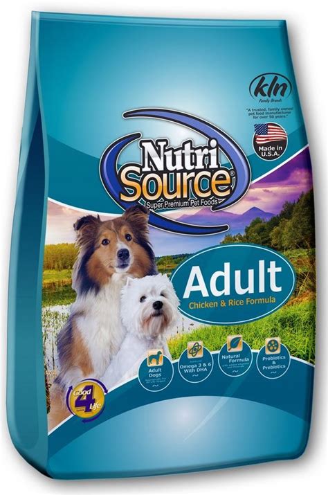 NutriSource Dry Dog Food - Chicken and Rice Adult - 5lb