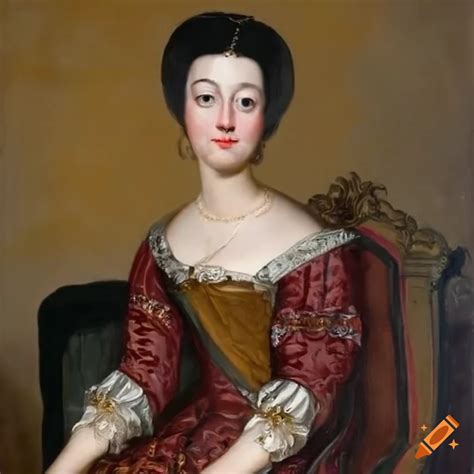 Portrait of a noblewoman in renaissance style on Craiyon