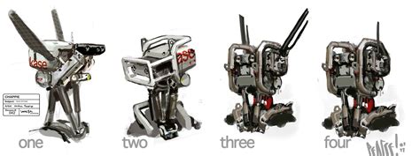 ArtStation - Chappie - Early Chappie Concepts, WETA WORKSHOP DESIGN ...