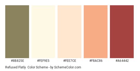 Refused Flatly Color Scheme » Green » SchemeColor.com